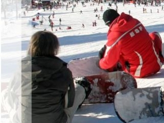  Snowboard en los Vosgos